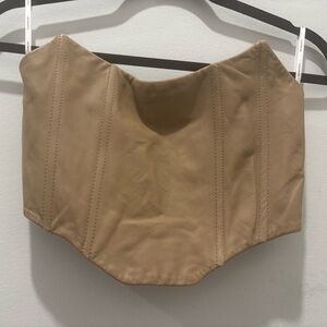 Retrofete Tan Crop Top